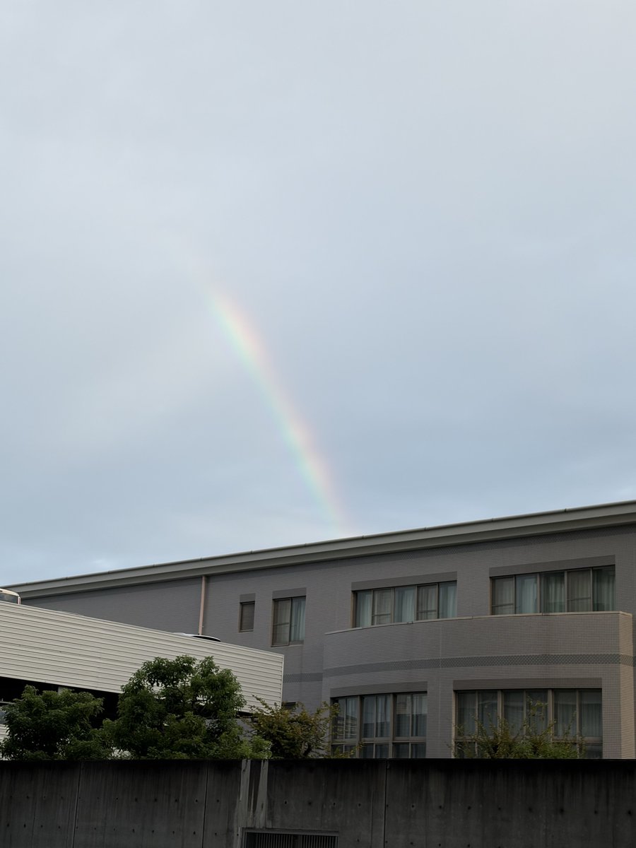 tkcv's tweet photo. 今朝の🌈 https://t.co/j1wwk6Pov7