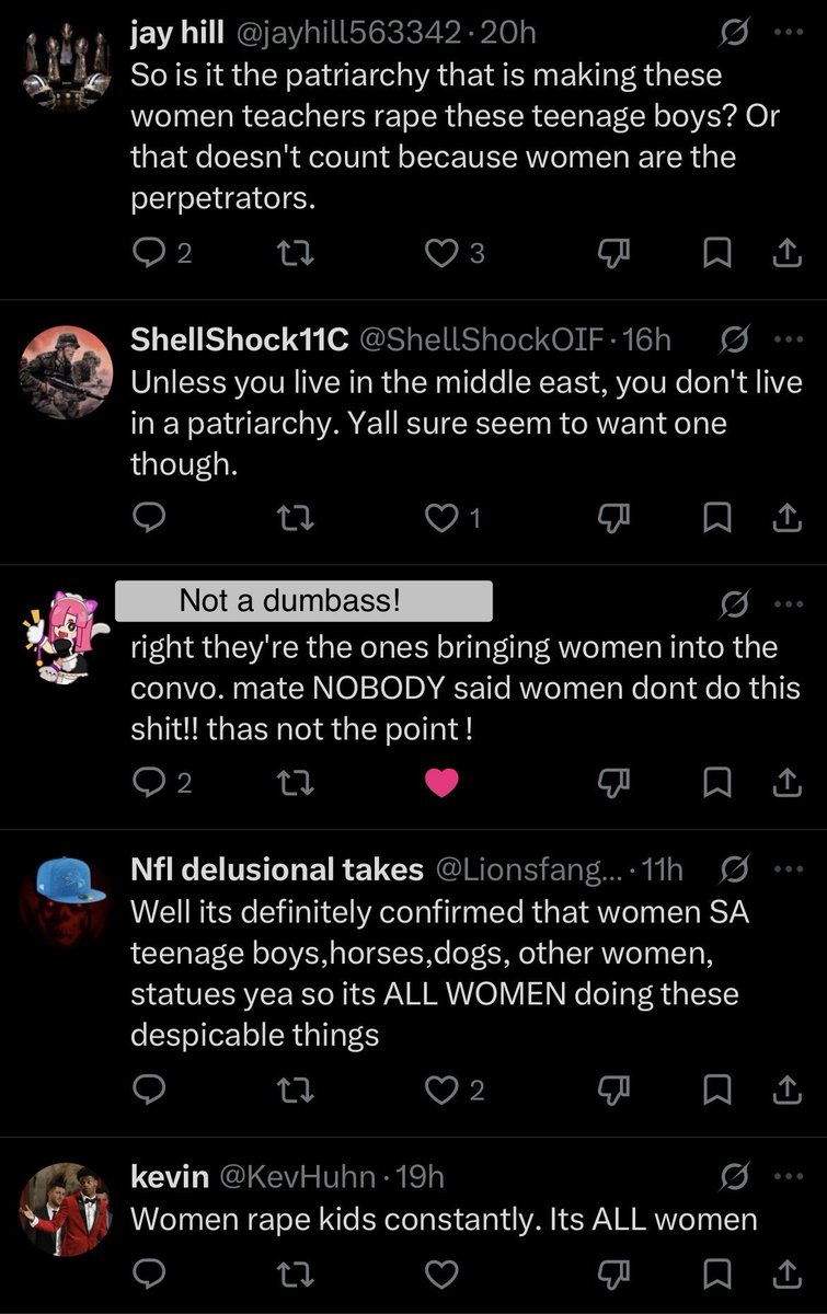 P3ndaPenz's tweet photo. I made a single comment. Look at all the dumbasses proving my point lmao https://t.co/t7HyL5guEy