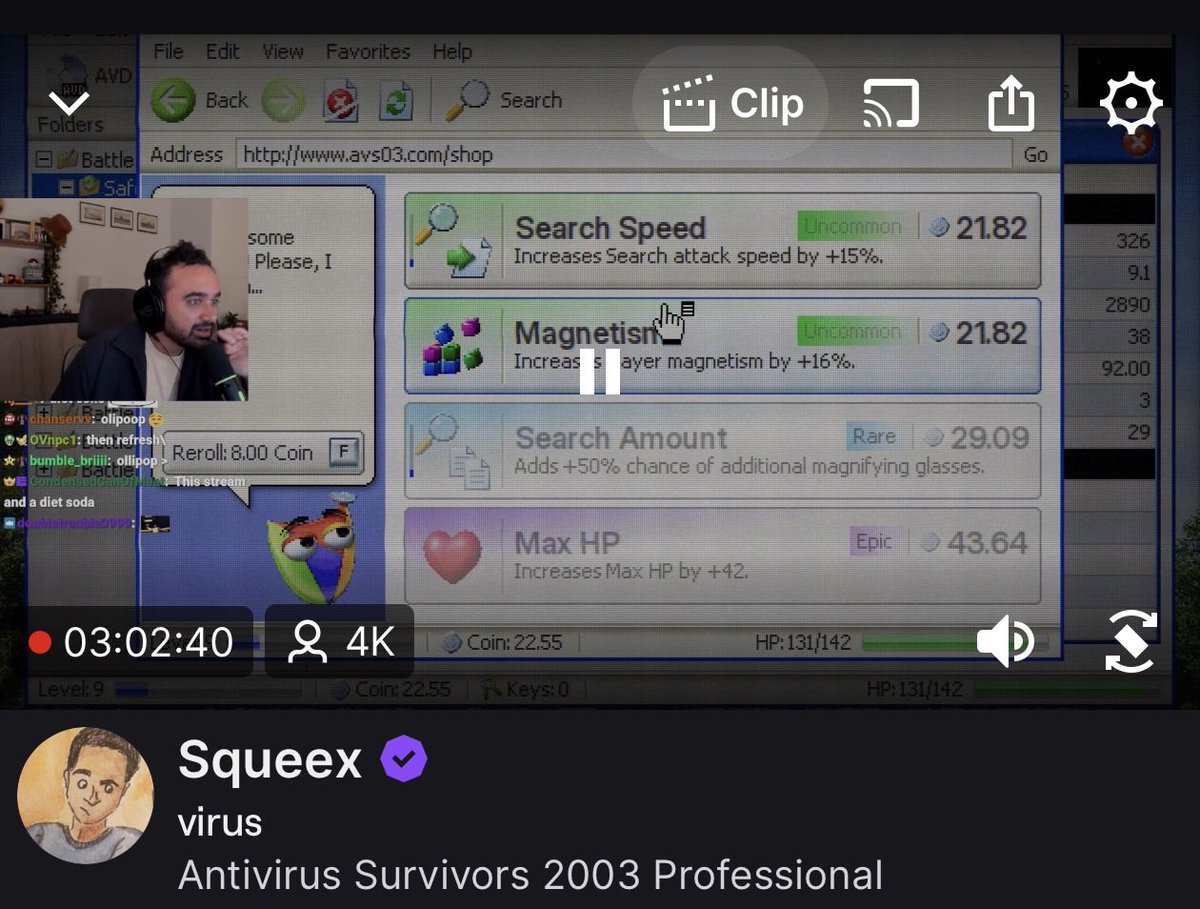avs03pro's tweet photo. Big start to the week with Vinny and Joel. Now we’ve got @SqueeX15 and @LIRIK playing? https://t.co/4iql0oSTx0