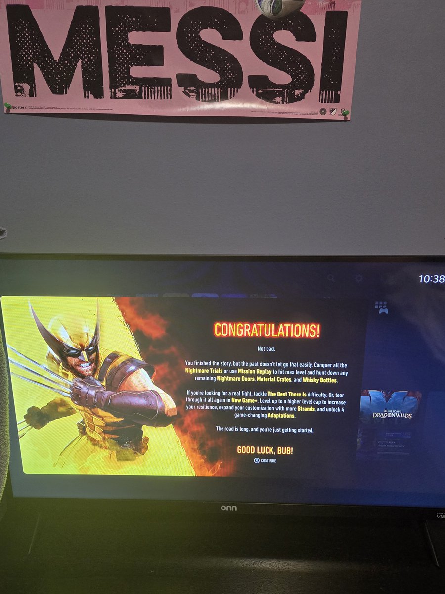 Heim4Brad's tweet photo. @insomniacgames THE REVIEWS ARE A BUNCH OF FRICKIN LIES, I COMPLETED THIS GAME THIS WEEKEND AND I'VE GOTTA SAY IT WAS INCREDIBLE, NOW INSOMNIAC NEEDS A DAREDEVIL OR A SEQUEL TO THIS!! https://t.co/Y3Wkrvcfqt