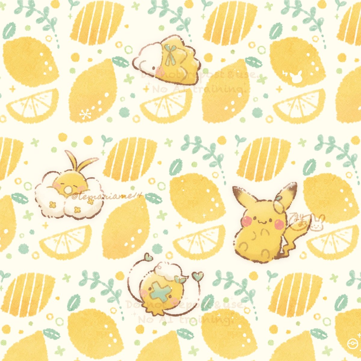 temariame14's tweet photo. レモンとポケちゃんたち🍋

#レモンの日 https://t.co/S9nalfqk8T