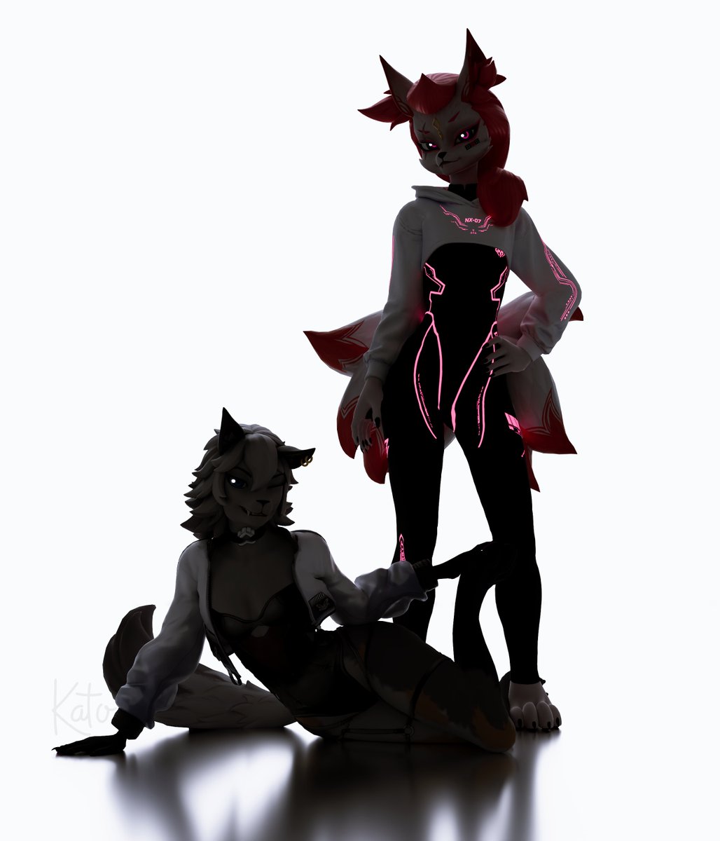 Kimizukkiu's tweet photo. I finally did what I wanted to do, I actually got around to it!

#furry #fortnite #Kimiko #KimikoFiveTails #Wolfie #blender #render #render3d #3d https://t.co/YPJ7Bij3W4