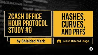 thedrekal's tweet photo. @ShieldedLabs @Zcash Protocol Study Session Notes, Session 9 (Part 1); Hash Functions:

@shieldedmark walked us through the small zoo of hash functions behind every shielded transaction: which one runs where, and why each was chosen.

@feministPLT also helped to explained some hard parts

We covered:

1. The Hash Function Zoo: the SHA-256 & BLAKE2 families
2. Merkle Tree Hashes & Sapling's Positional Randomness
3. Viewing Keys & Quantum Recoverability (CRH^ivk, ZIP-2005)
4. Group Hashes: Getting Randomness Into a Group

Section 5.4 is big, so the session was split into parts. This is Part 1.