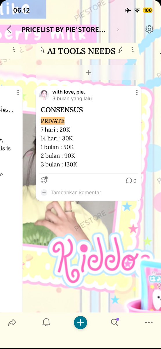 bubuniesss's tweet photo. @likalikuliika let’s go order consensus copas ke wa or dm @IL0_0VE, aku fast respon di wa ya 👩🏻‍🌾💗‼️

order ke : https://t.co/sq1yfyxNMG
testi 2000+ : https://t.co/UrjiymIstW
price lengkap : https://t.co/sP0nSI43II https://t.co/pO2JX9Pffg
