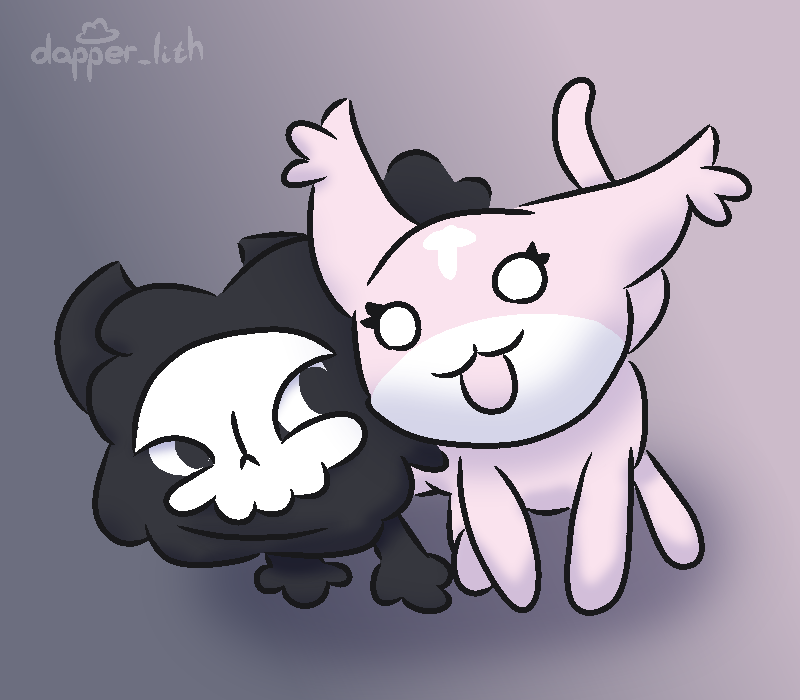 dapper_lith's tweet photo. sir! sir! more MEWGENICS slop! morana and marshmallow slop! https://t.co/1bgFOj9yes