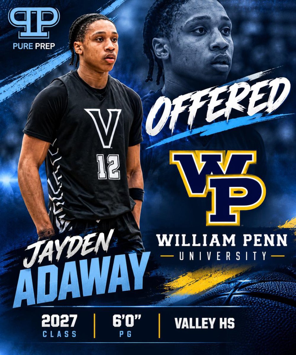 adaway_jayden's tweet photo. After a great camp and talk with @CoachHenry18 &amp; @colehenry_1 I’m blessed to receive an offer from @WPUBasketball https://t.co/cTwiNaBzqS