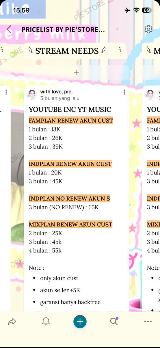 bubuniesss's tweet photo. @younjungopretty let’s go order YOUTUBE copas ke wa or dm @IL0_0VE, aku fast respon di wa ya 👩🏻‍🌾💗‼️

order ke : https://t.co/sq1yfyxNMG
testi 2000+ : https://t.co/UrjiymIstW
price lengkap : https://t.co/sP0nSI43II https://t.co/1ftzU9BEDL