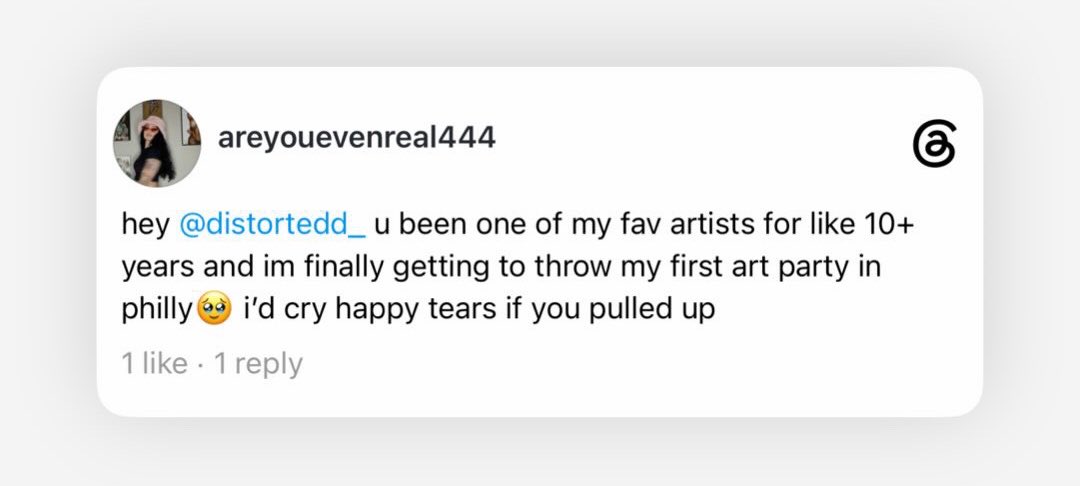 distortedd_'s tweet photo. I’m slidingggg 😘👯‍♀️👁️ https://t.co/wS3qwY4lat