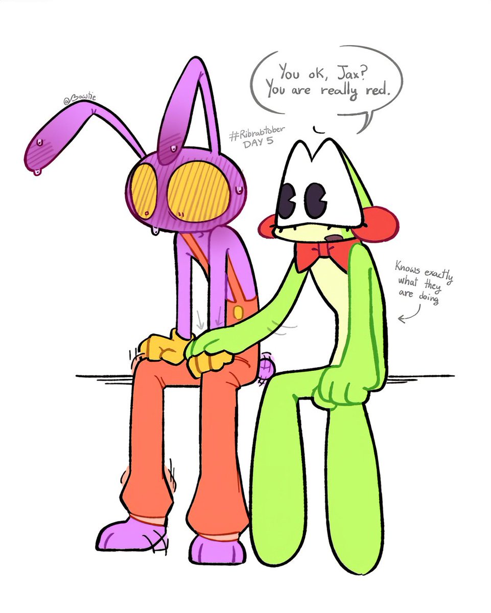 Ribbit_Bowtie's tweet photo. DAY 5 #Ribrabtober #Ribbitrabbittober #jax #ribbit
"Touch starved" https://t.co/DVCizgssGr