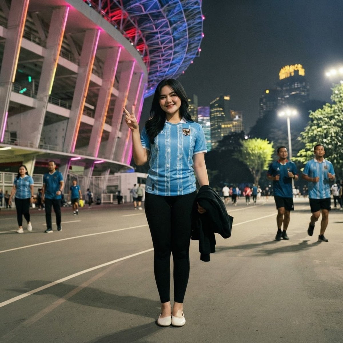 LyaHopes's tweet photo. Udah di GBK Senayan Jakarta✌

#KitaGaruda https://t.co/HIfp1ekjjh