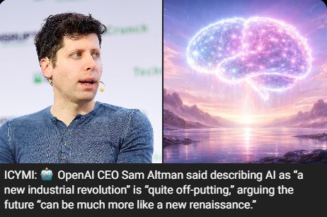 adjectives
2️⃣ Track OpenAI's IPO filings and governance
3️⃣ Size in tranches

Renaissance or revolution: which word fits? 👇 Drop your take!

⚠️ Educational co