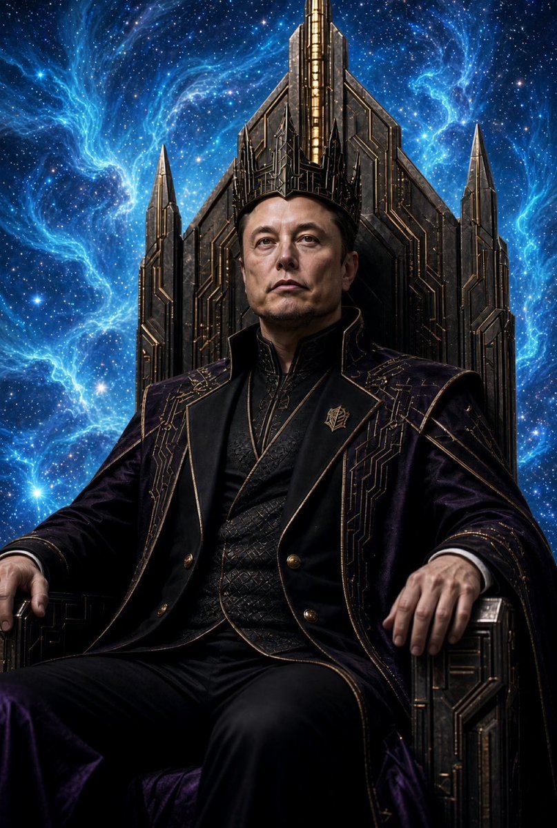 elonloversfans6's tweet photo. 👑 Elon Musk.

King of innovation. 🚀
Building the future instead of waiting for it. 

Agree or disagree? https://t.co/0XDGIk0h0d