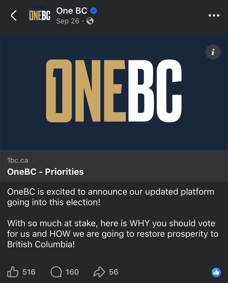 Vitalani3's tweet photo. Don’t Be Afraid to Vote for Change 🇨🇦 🙌 

OneBC won’t shy away from the hard issues.

The BC Cons’ website has been saying “Coming Soon” for the past 7 days. Voters deserve to know what a party stands for.

#voteforchange #betterBC #voteOneBC https://t.co/1KM9VaLRVA