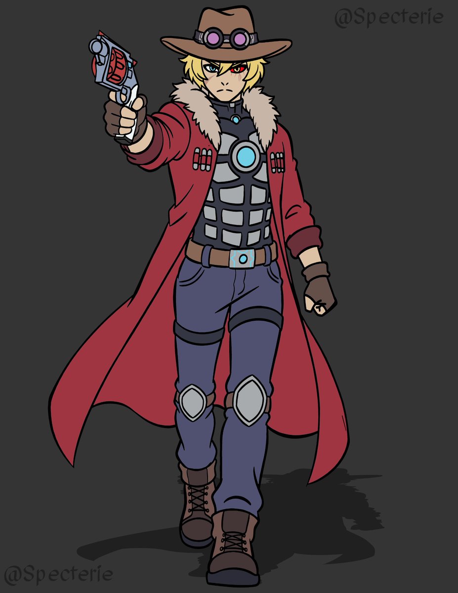 Specterier's tweet photo. Commission for Caelan mcelhoe player. 
Space cowboys! https://t.co/5OKNiMTNQO