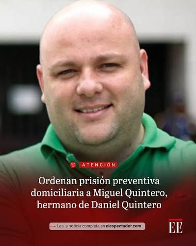 aliky_casolis's tweet photo. Gilberto Tobón lo advirtió, cuando robe, que sea bastante para darle al juez, al fiscal,  le pondrán una multa ridícula y lo mandan a la casa por cárcel máximo 5 años pero con 2 sale libre para disfrutar del robo que jamás lo hubiese conseguido honestamente. MIGUEL QUINTERO!! https://t.co/fzKwb8pdPn