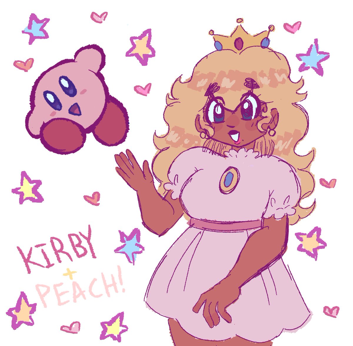 kissesforribbon's tweet photo. [ #kirby #supermario] The friendship nintendo will never elaborate on 😔 https://t.co/yzrXo6pVA6