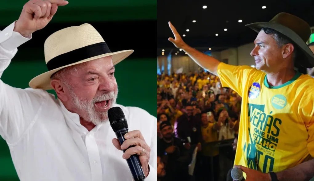 fabiandicosta's tweet photo. 🚨🇧🇷 URGENTE 🚨 Se repite la Historia 
Flávio lideraba desde el primer boletín. 51% con el 17% de las urnas. Seguía arriba del 50% con el 40%. Con el 65% todavía marcaba 49,6% contra 42,3%.
Justo ahí el total nacional del TSE se quedó mudo. Casi una hora. Sin boletín. Sin explicación.
Cuando volvió, con el 85%, el número ya había cambiado: Flávio 48,5%, Lula 43,5%. Primera vuelta muerta. Segunda el 25 de octubre, servida.
Te van a decir que entró el Nordeste. Puede ser. También puede ser el truco de siempre: apagar el reloj cuando el resultado no conviene y encenderlo cuando el relato ya está armado. Esa hora en blanco quedó escrita.