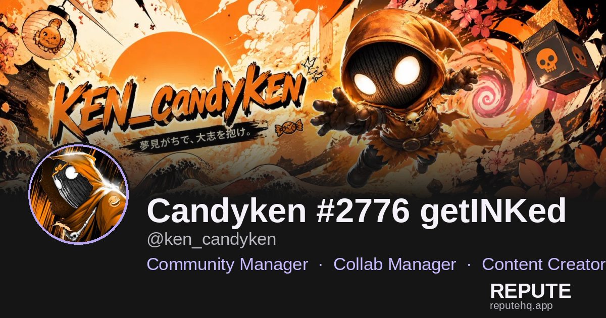 ReputeHQ's tweet photo. @ken_candyken is now on Repute.

Work speaks louder when people can verify it.

Build your Web3 reputation.
Join Repute for free — link in bio. https://t.co/UTsOKYL6KY