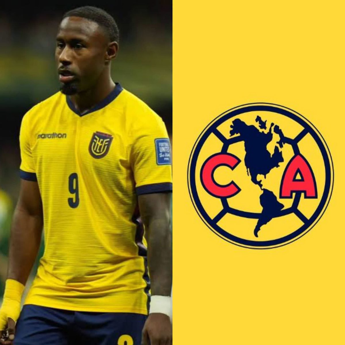 Manuu1390's tweet photo. 🚨🇪🇨 ¡AMÉRICA VA POR JOHN YEBOAH!

Según medios ecuatorianos, el Club América tiene en la mira al atacante del Venezia FC y buscaría ficharlo para reforzar su ofensiva. El ecuatoriano podría convertirse en uno de los objetivos fuertes de las Águilas. https://t.co/ZHNHLf8ac4