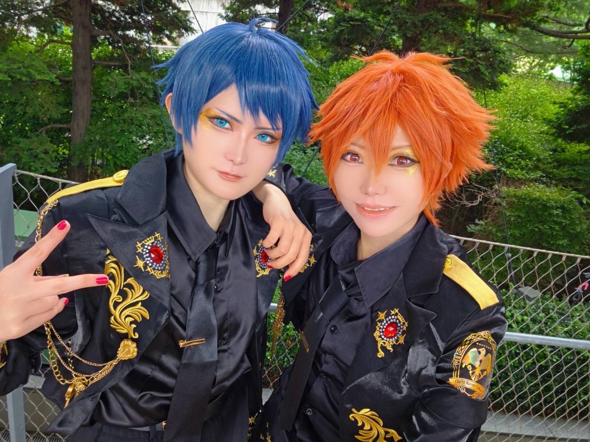 natuki_0519's tweet photo. 改めて！てでしお疲れ様でした！
くるにわがまま言ってお願いしまくってマブやってもらった〜〜😭✨
見て！デュくんめーっっちゃ可愛いだろ🥳🥳🫶🫶
2枚目は遊園地ぽい背景探して観覧車と！🎡📸
かやのさんも一緒に遊んでくれて楽しかった〜🤗💕 https://t.co/PTX9YzgUd1