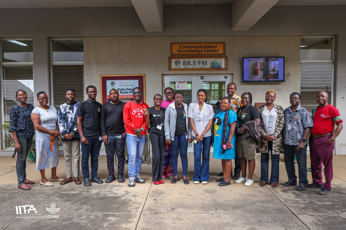 AnnyTee777's tweet photo. Throwback to my 3-month internship at IITA around this time last year๐ฅน๐ค.
Looking at these pictures now, I can genuinely see how much Iโve grown from this time last year to now.
#IITA #StudentDeveloper #SoftwareEngineering #CareerJourney #InternshipExperience #BuildInPublic https://t.co/tktyKsbKzJ