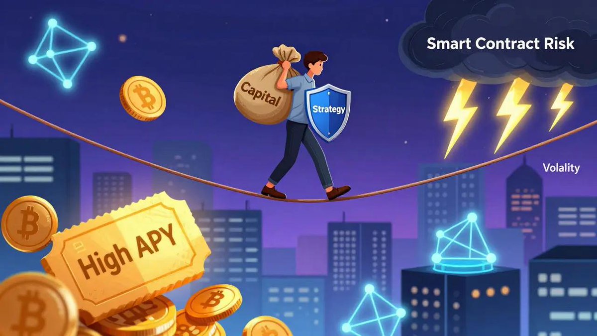 JohnDeIano's tweet photo. deFi is getting interesting again
everyone is chasing the highest apy but that’s usually the fastest way to get rekt

real play is finding yield you can actually understand, track and compound

boring strategies > shiny 100% apy
survive first, farm second https://t.co/Tr7BgaAFxa