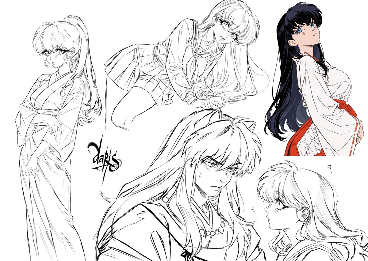 dari_s__art's tweet photo. InuYasha https://t.co/7t7GDPxQZA