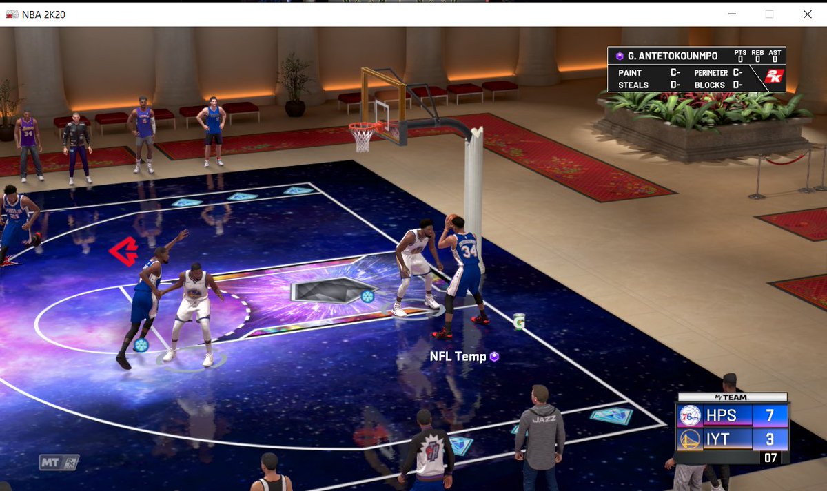 lorrtemp's tweet photo. NBA 2K20 Triple Threat revived ❤️

Been a long time, my friend. Glad I got to bring this one back.

#NBA2K #NBA2K20 #MyTEAM #Revival #savethegame #revival #pc #myteam #nba #nba2k17 https://t.co/RwnR2FekFC