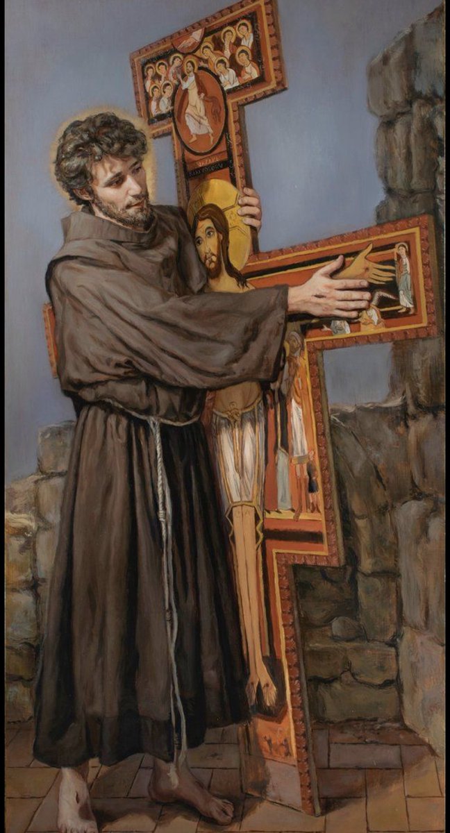 hardflics's tweet photo. St. Francis, Pray for us. https://t.co/zS8nf2puAO
