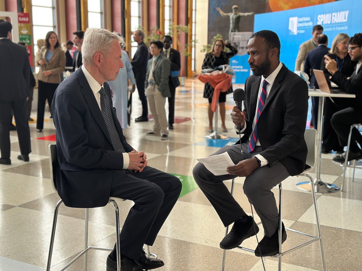 monemmakki's tweet photo. #UNGA81 was an intense and demanding week, filled with important conversations, powerful testimonies, and a series of interviews covering some of the world’s most pressing crises. https://t.co/93vkjENubn