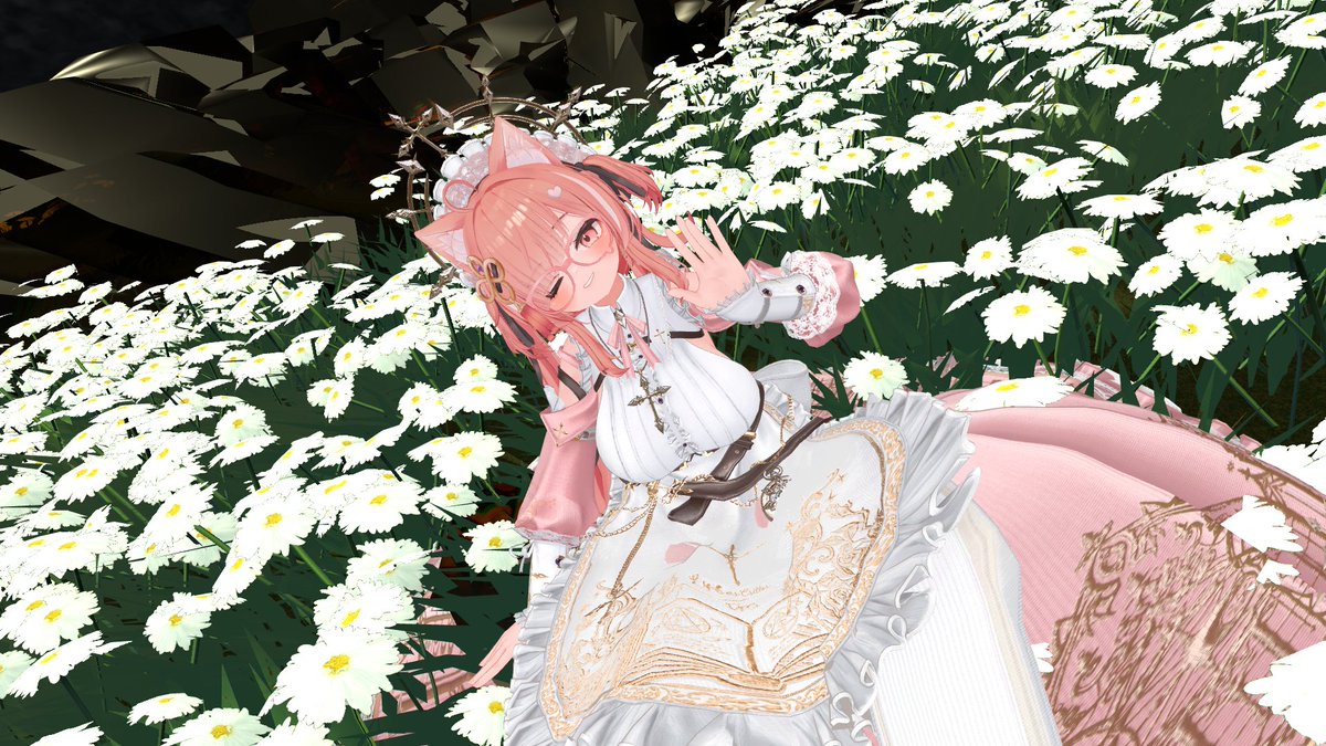 Notattun0603's tweet photo. おはようございます。
本日は花畑のベッドな写真です。
よく花や菓子などに～言葉っていう意味を付けるじゃないですか。例えばヒマワリだったら崇拝とかだったり。ただの花や菓子に別の意味を付ける行為がとても人間らしくて好きなんです。それに花言葉で気持ちを伝えるのってえっちじゃないですか？ https://t.co/vWdF9XLDT5