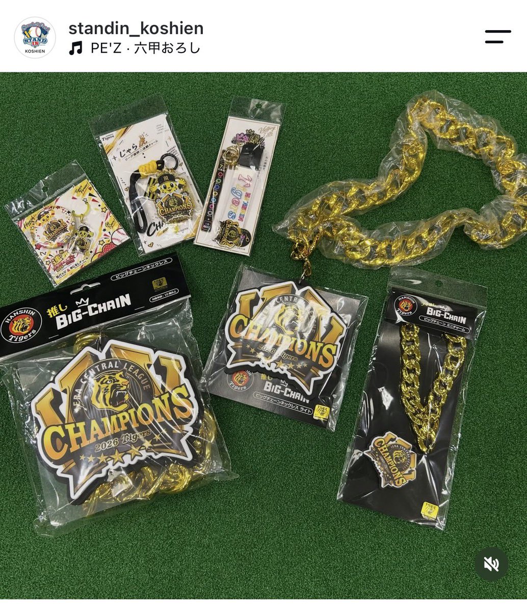 ht1sm_89's tweet photo. みなさまがなん盛り上がってる
こちらの商品はレフトスタンド側にある
甲子園プラス1階の　@standin_koshien 
こちらのお店に置いてありますよ〜

コメントDM等ちらほら来てたので
まとめてこちらで失礼いたします🙂‍↕️
.
優勝グッズ　じゃら虎　目印チャーム https://t.co/qxAqW4YqwI