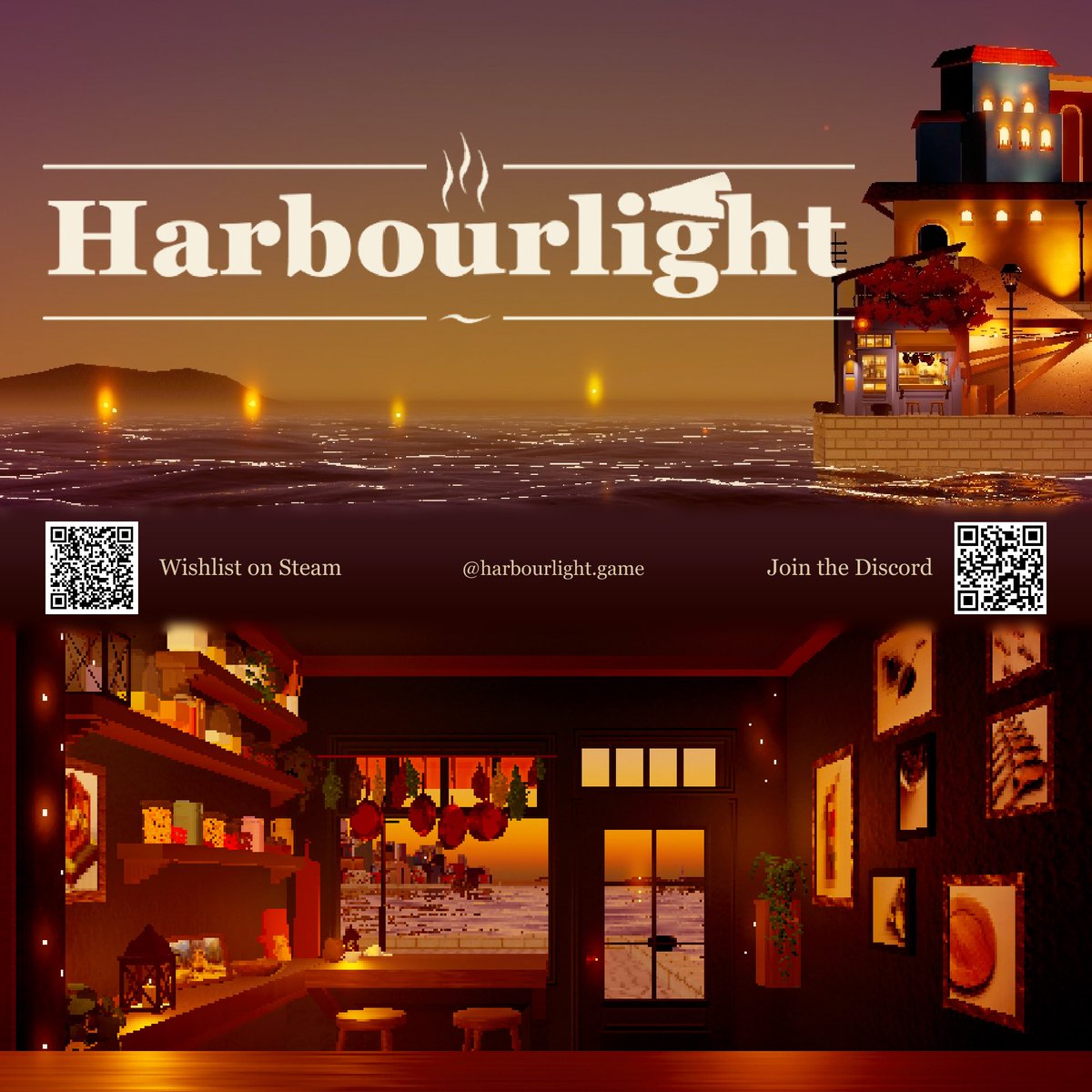 Harbourlight_'s tweet photo. This is my behind the table banner/backdrop for my demo events! 

It’s gonna be setup like your sat at the diner serving someone, with some wooden plate props that I’ve hand made myself! (Former woodworker) and some dried herbs hanging over! 

Taowood_ on insta if you’re curious https://t.co/sZz1wWgLtR