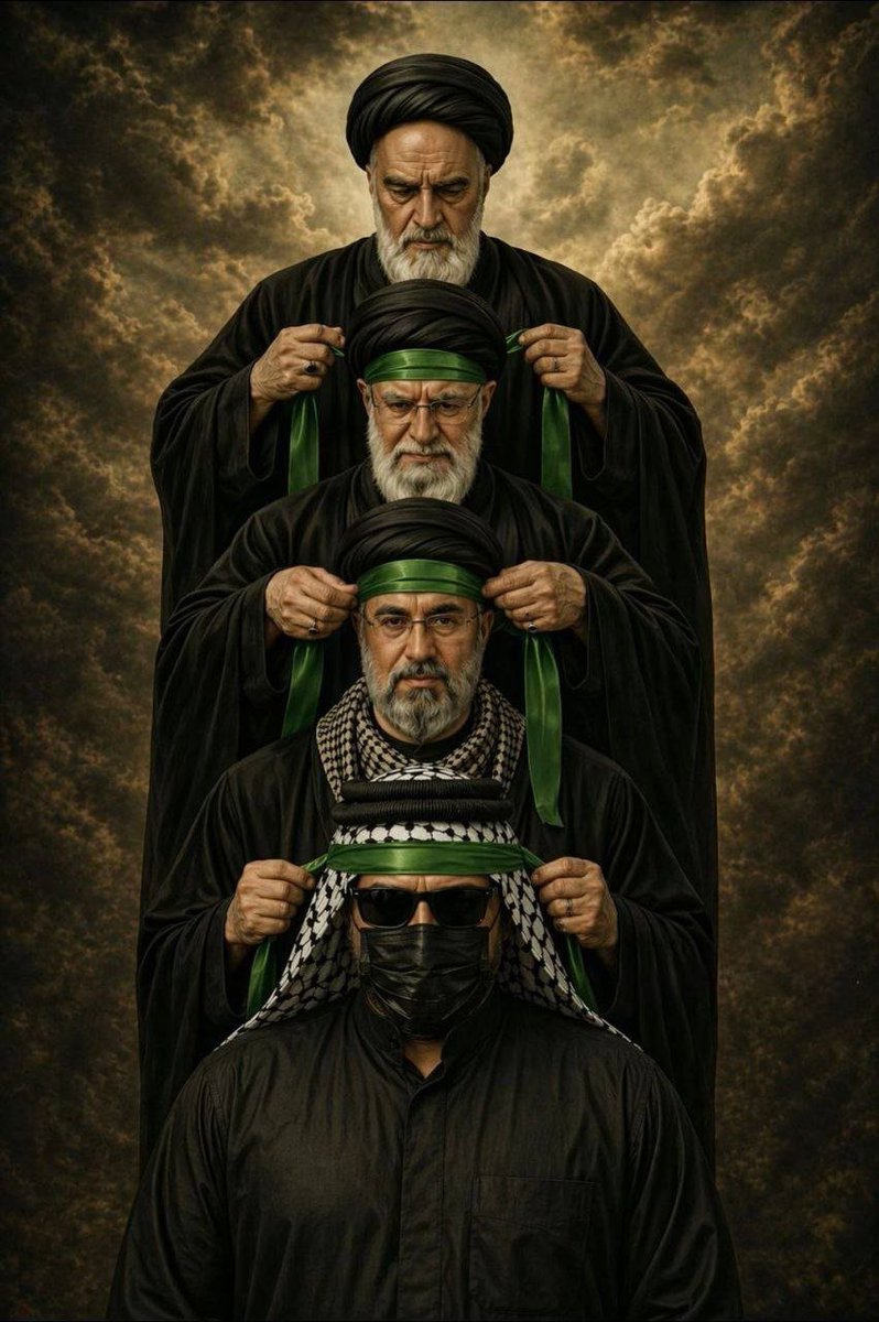al_31m's tweet photo. من روح الله الخميني (قدّس سرّه)، إلى بصيرةِ السيد الشهيد الخامنئي (رضوان الله تعالى عليه)، وعلى خُطى السيّد مجتبى خامنئي (أيّده الله)، وصولًا إلى الأب والقدوة الممهّد الحاج أبو حسين الحميداوي (نصره الله)…

هي رايةٌ واحدة، وعزمٌ لا يلين، وجيلٌ يُسلِّمُ جيلًا، تمهيدًا ودعاءً https://t.co/CaQCXTfTAS