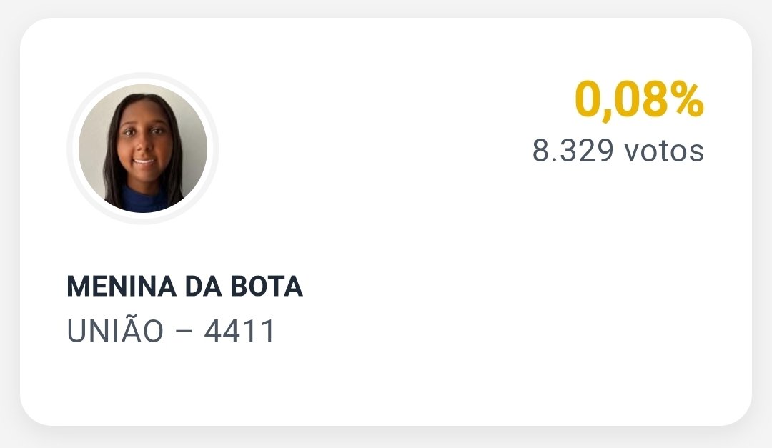 2Eriel's tweet photo. @Machaduda Ela teve menos votos que a menina da bota kkk https://t.co/rfjbbG5vLb
