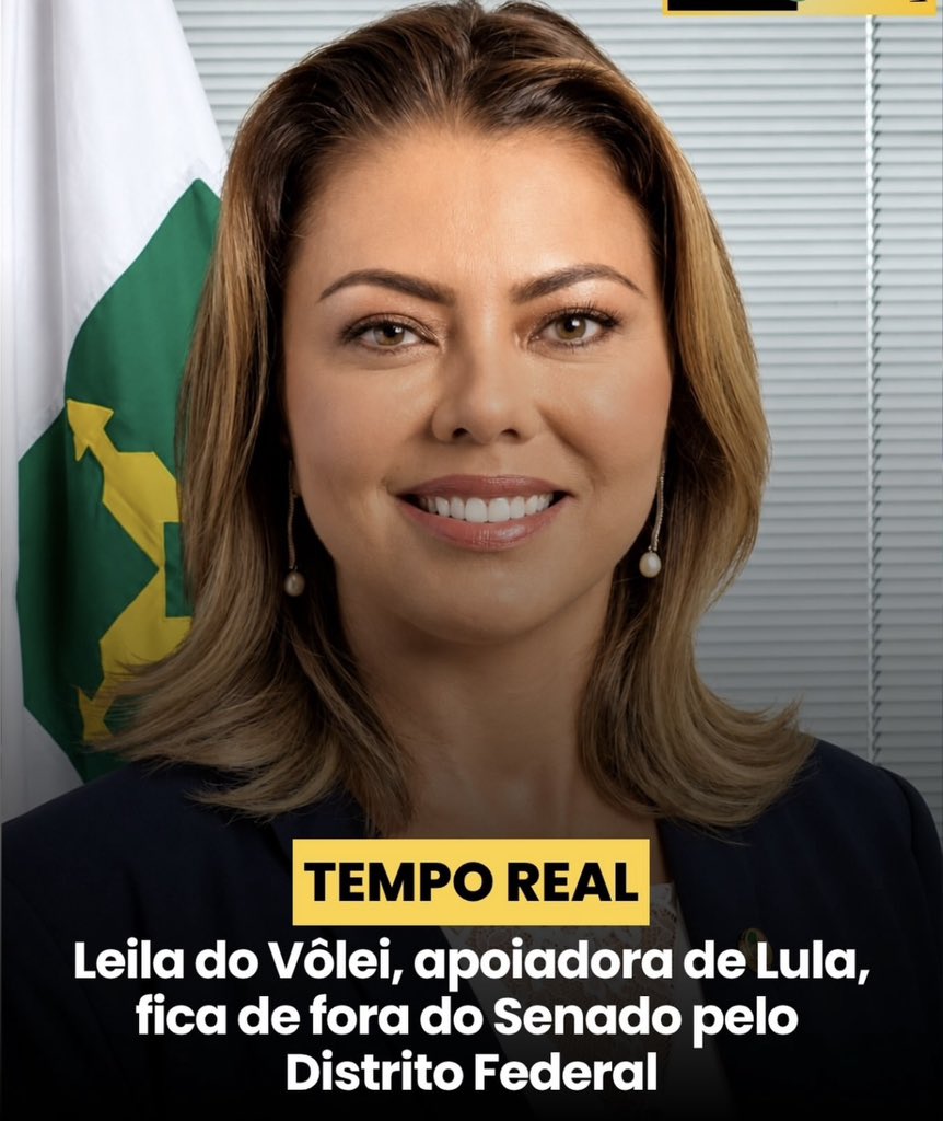 MARINESARALDI's tweet photo. Que tragédia. Leila do vôlei, ícone da esquerda ficará fora do Senado. Força, guerreira.
🤭 https://t.co/jNUFRBz2C2