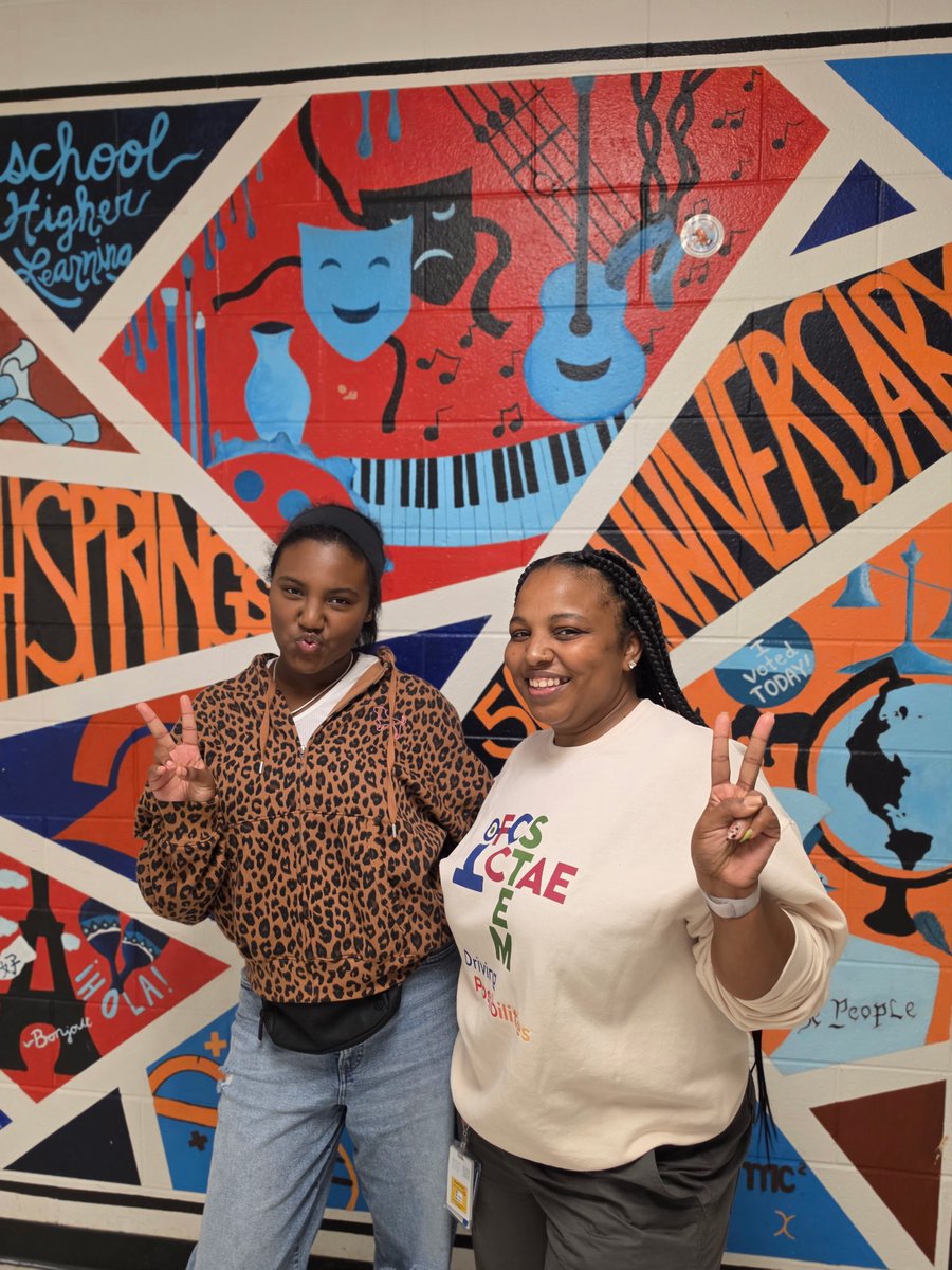 NorminickaC's tweet photo. Full โญ๏ธ moment as an educator & mom on duty! Experiencing the FCS All Access Expo with my 8th grader was everything. Proud to see her narrow 2 amazing HS pathway choices: PCI & Global Impact! ๐ Beyond excited for this next chapter. #FCSAllAccess #FutureIsBright #Nextchapter https://t.co/J45gQrtZ15