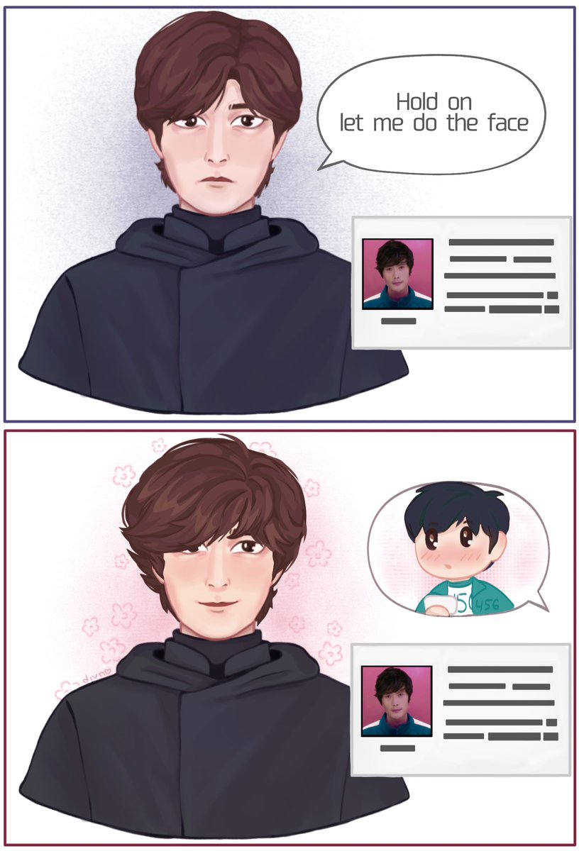 divn0_0's tweet photo. I'm sure gihun wouldn't have been able to resist this emo boy 
#SquidGame #inhun #001x456 https://t.co/7j5rgtCoTL
