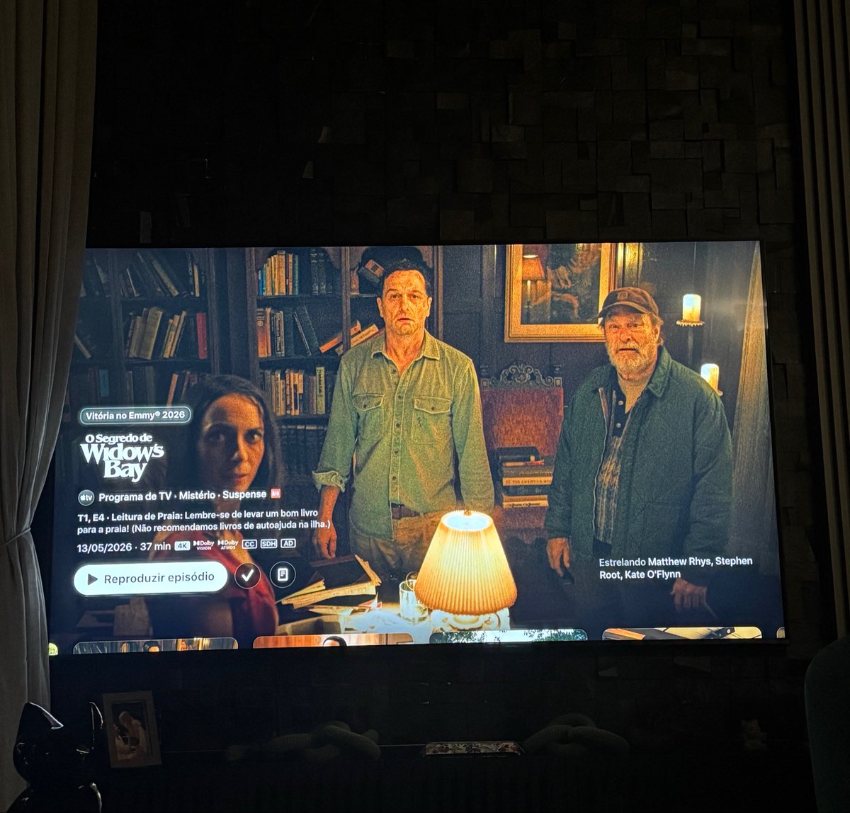 fernandemiguels's tweet photo. Demorei pra assistir mas muito boa essa Widow’s Bay https://t.co/OVdnY3K5ux