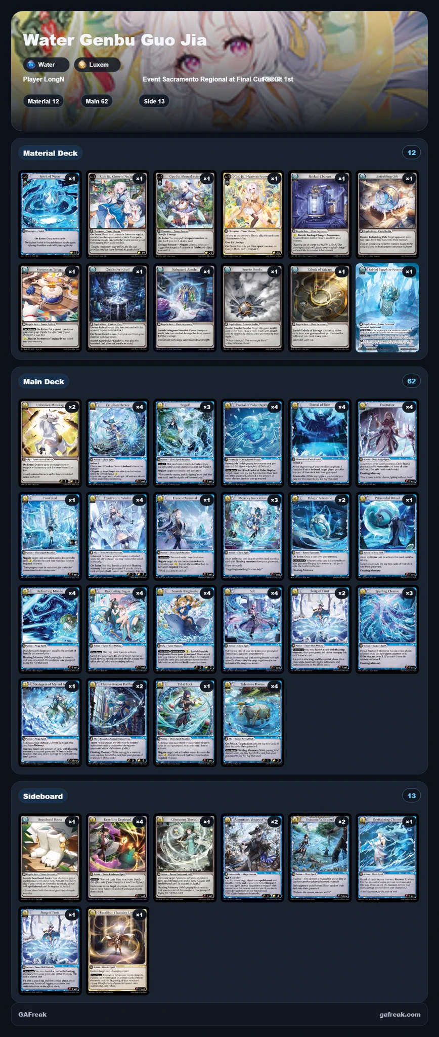 フルホイル‼️ シャナ　デッキ GAFreak on X: 