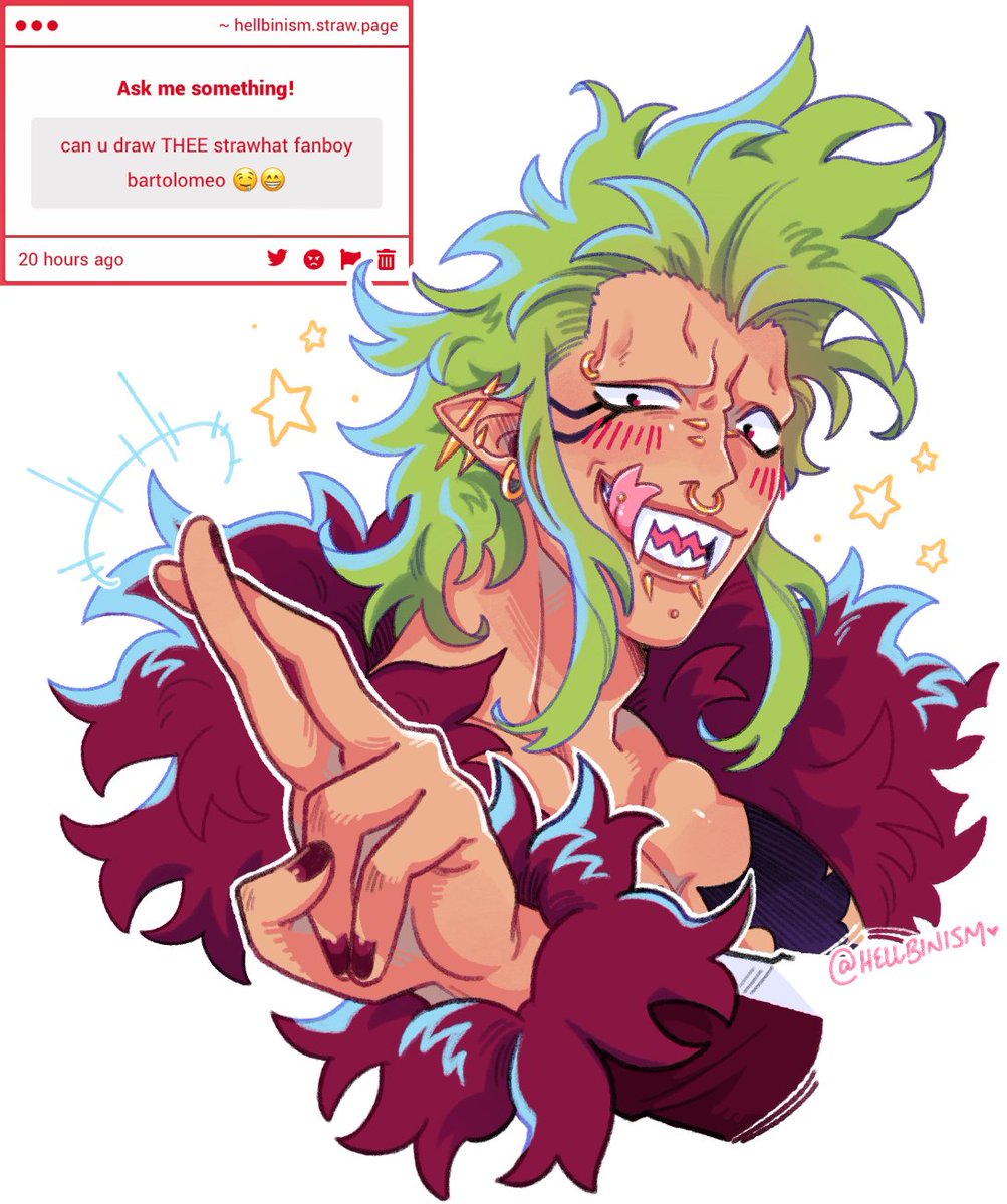 HELLBINISM's tweet photo. ABSOLUTELY!! Bartolomeo my beloved... 🫣💕 #onepiece https://t.co/Rn5C6bcRM9