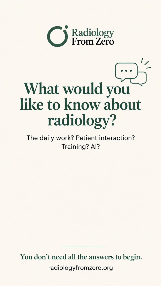 Troyng99's tweet photo. How much radiology do medical students actually see?

In a 2020 survey of 472 students at 31 US MD schools, 72% felt they received too little radiology education.

Explore the field and ask questions at https://t.co/fCQDnAvDyJ

#radiologyfromzero #radiology #meded https://t.co/MR3zX7tdo5