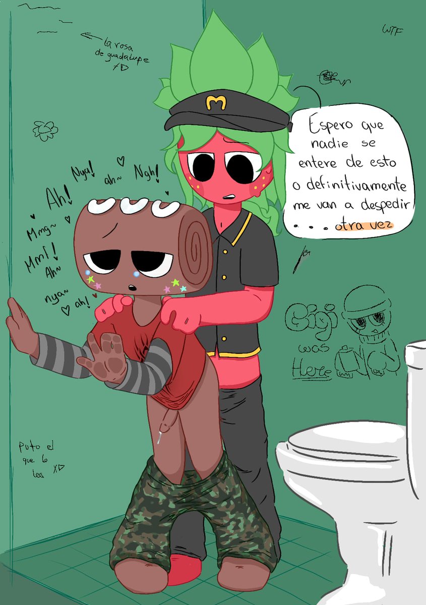 Kavs_122's tweet photo. Tuve una pereza monumental para terminar este dibujo. Y creo que me cambiare de fandom... #dandysworldnsfw #fruitcake https://t.co/iAsoyHhD8K