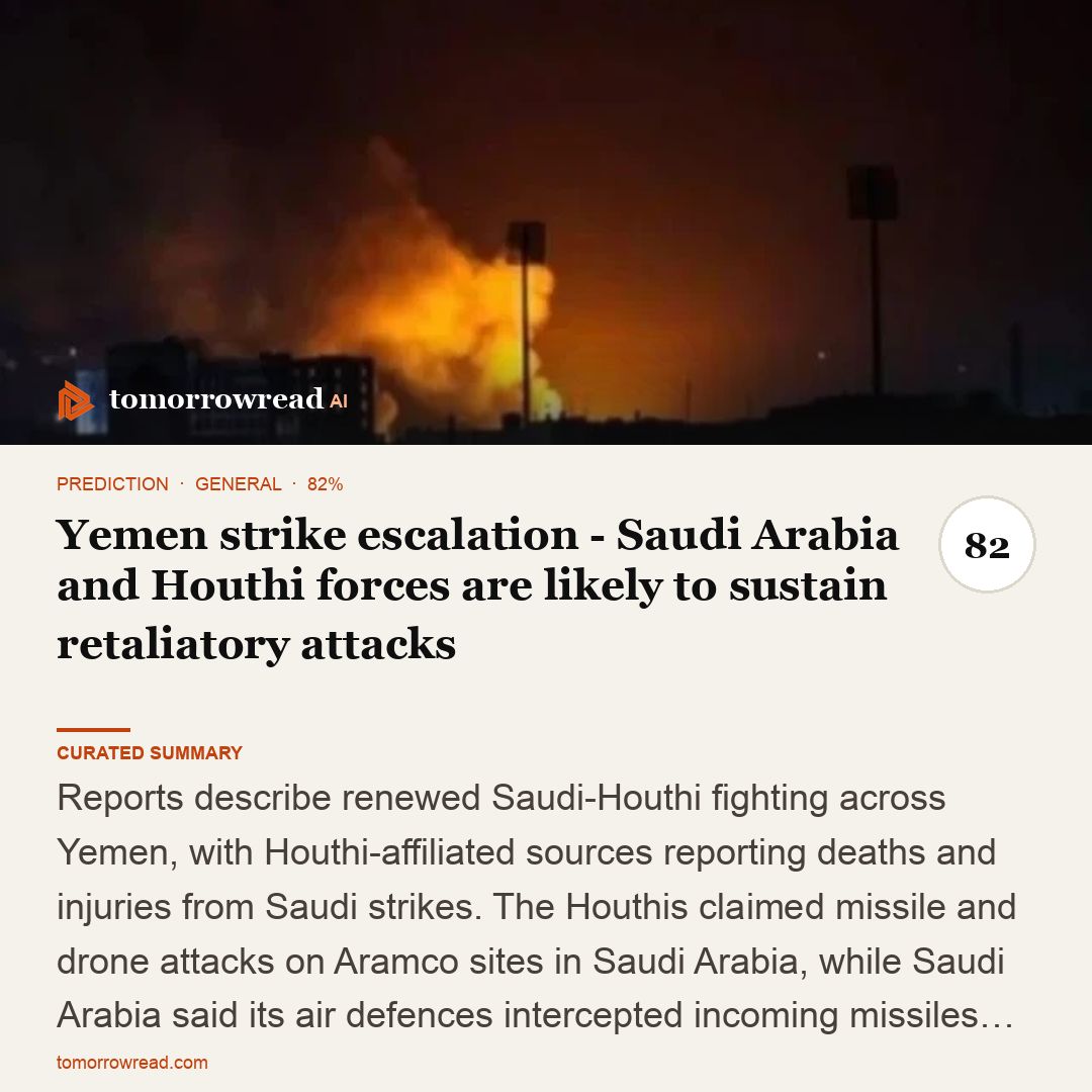 tomorrowread's tweet photo. Brazil’s tight first-round vote points toward a possible runoff. Saudi-Houthi strikes escalate; Germany announces €1.3bn+ in Ukraine aid as Russia threatens strikes.

https://t.co/ixzxh9KHch

#TomorrowRead #AI #WorldNews #Foresight #News https://t.co/IraaNHJDX8
