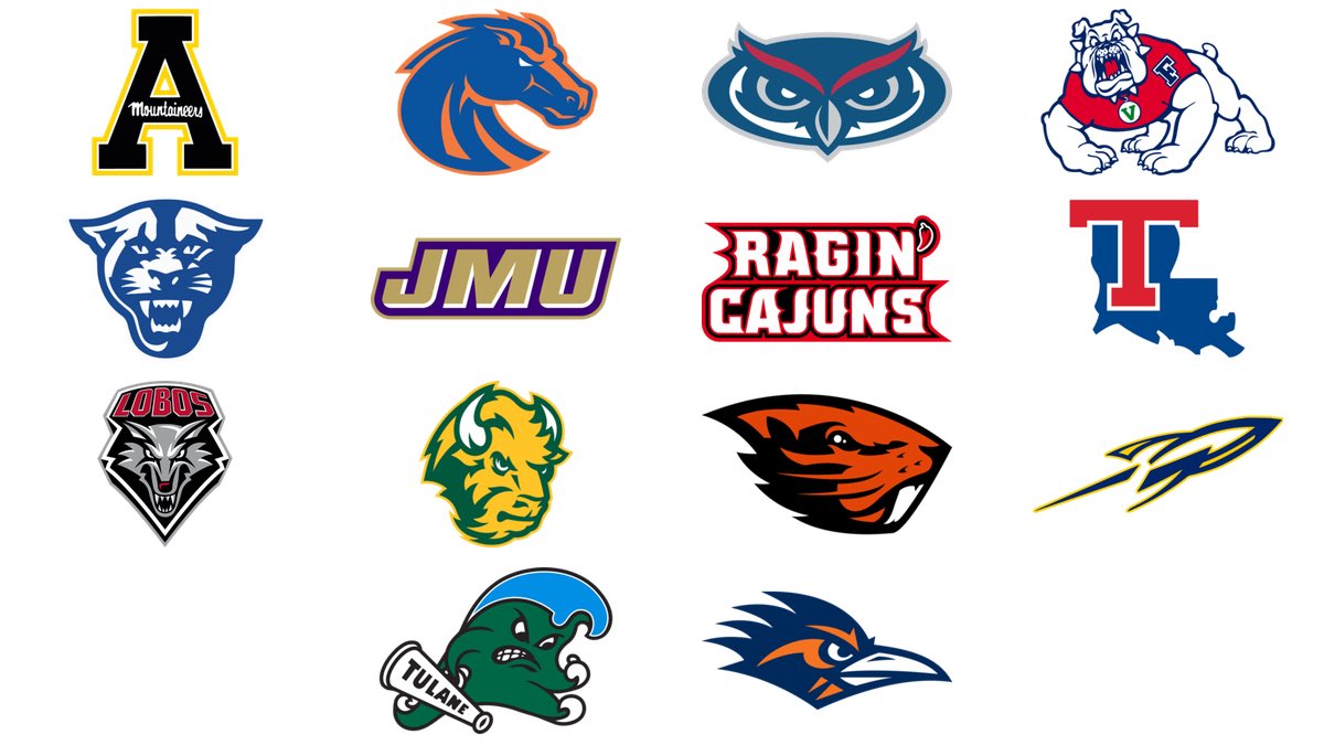 RedditCFB's tweet photo. 14 G6 teams are undefeated except against P4 opponents. Could one or more be headed to the CFP? https://t.co/2lHxfiEPra