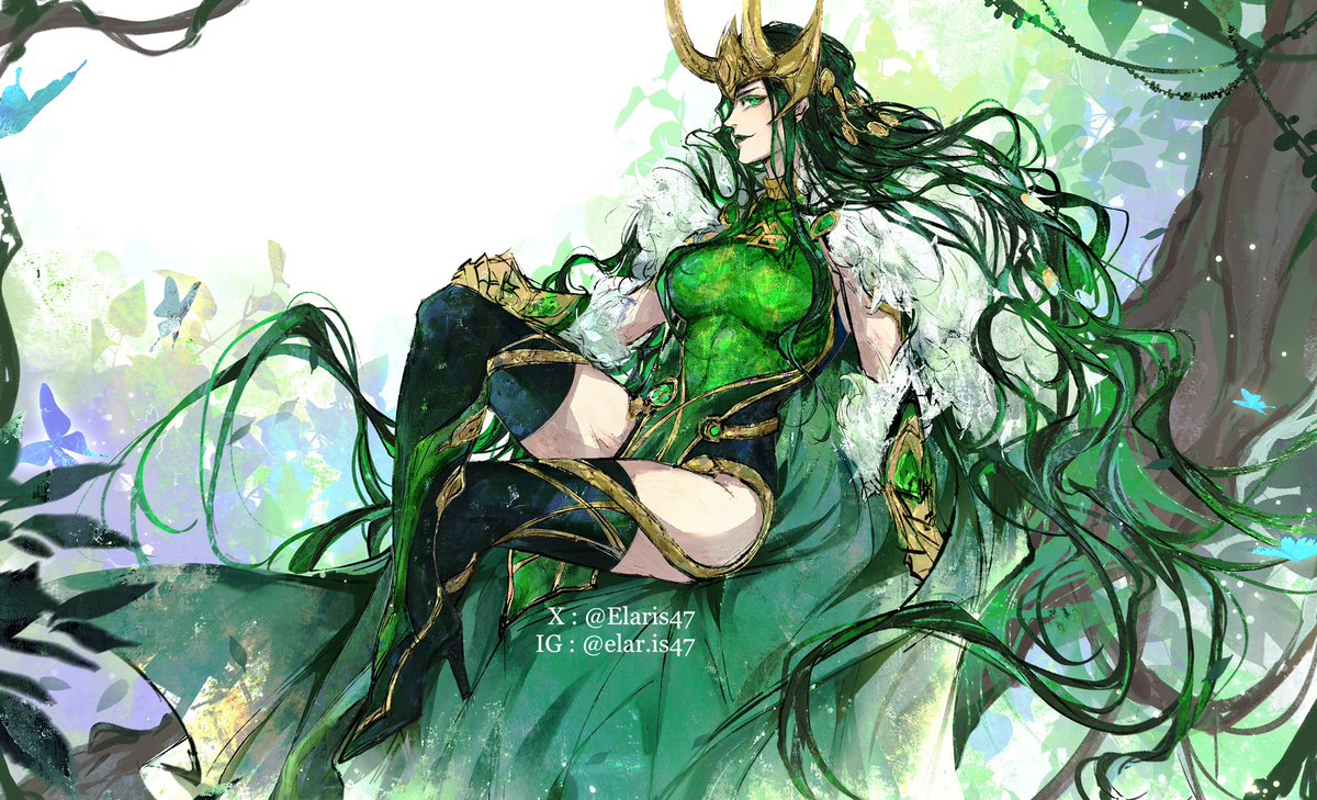Elaris47's tweet photo. #ladyloki #loki https://t.co/8wck9tZQLo