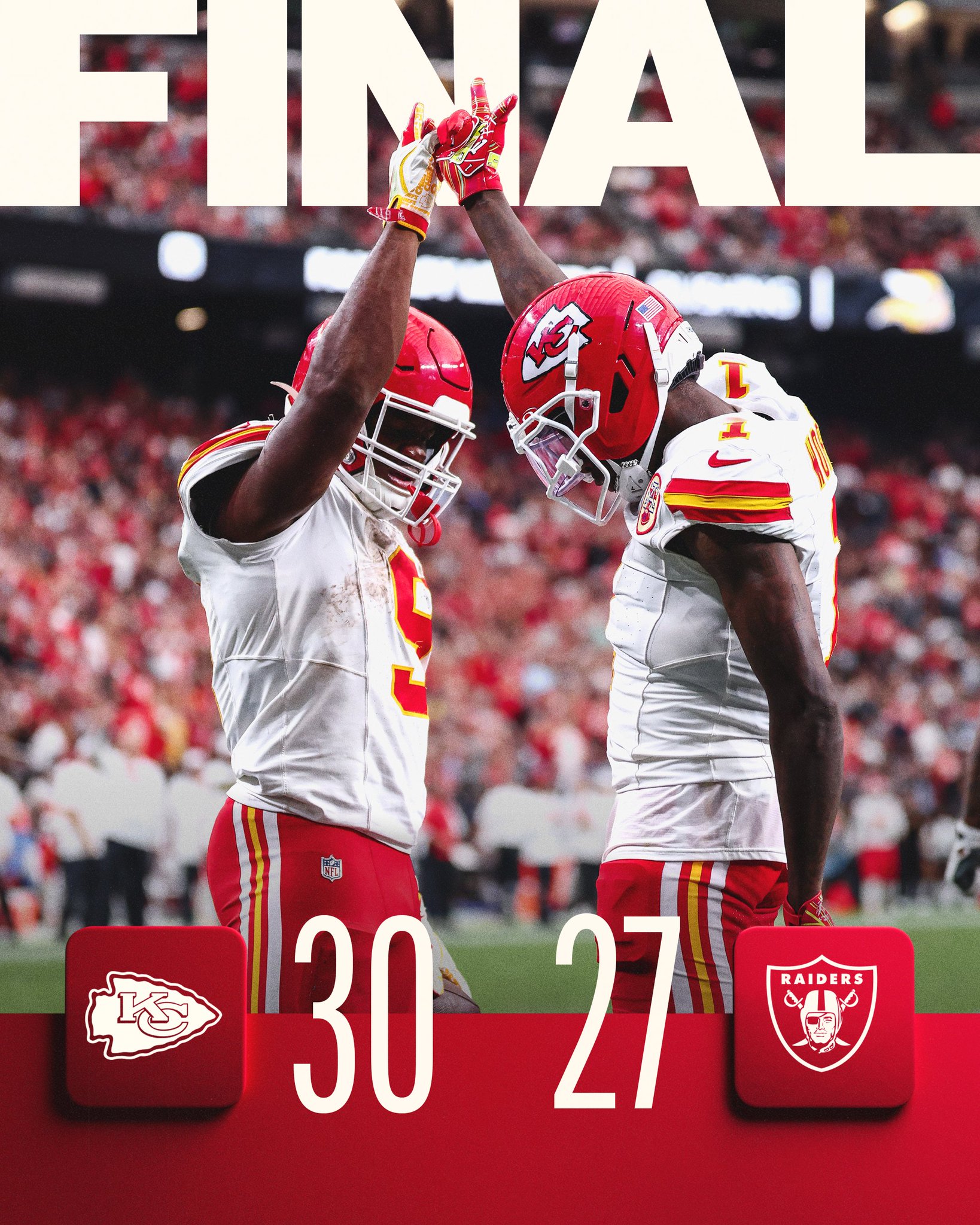 Chiefs 30-27 Raiders | NFL Week 4