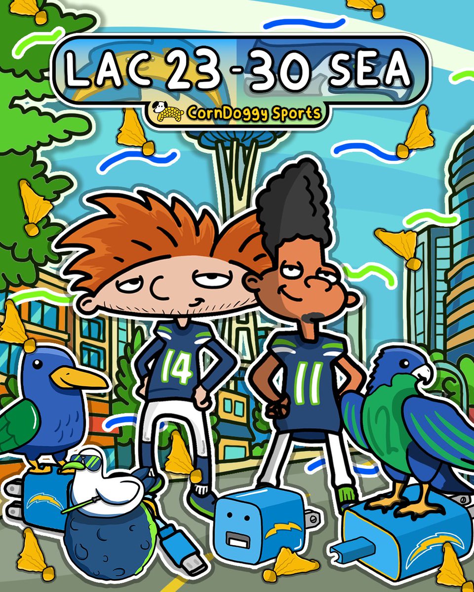 CornDoggyLOL's tweet photo. The Seattle Seahawks Unplug The Chargers Sunday Afternoon! https://t.co/5RNDj7Vi4K