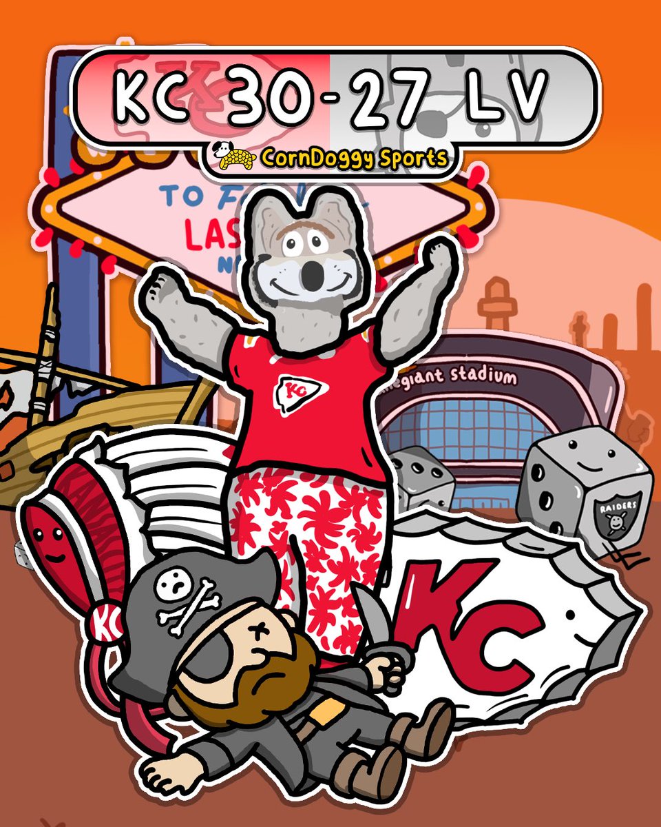 CornDoggyLOL's tweet photo. The Kansas City Chiefs Take Sole Possession Of The AFC West ! https://t.co/48VbPsiA1i