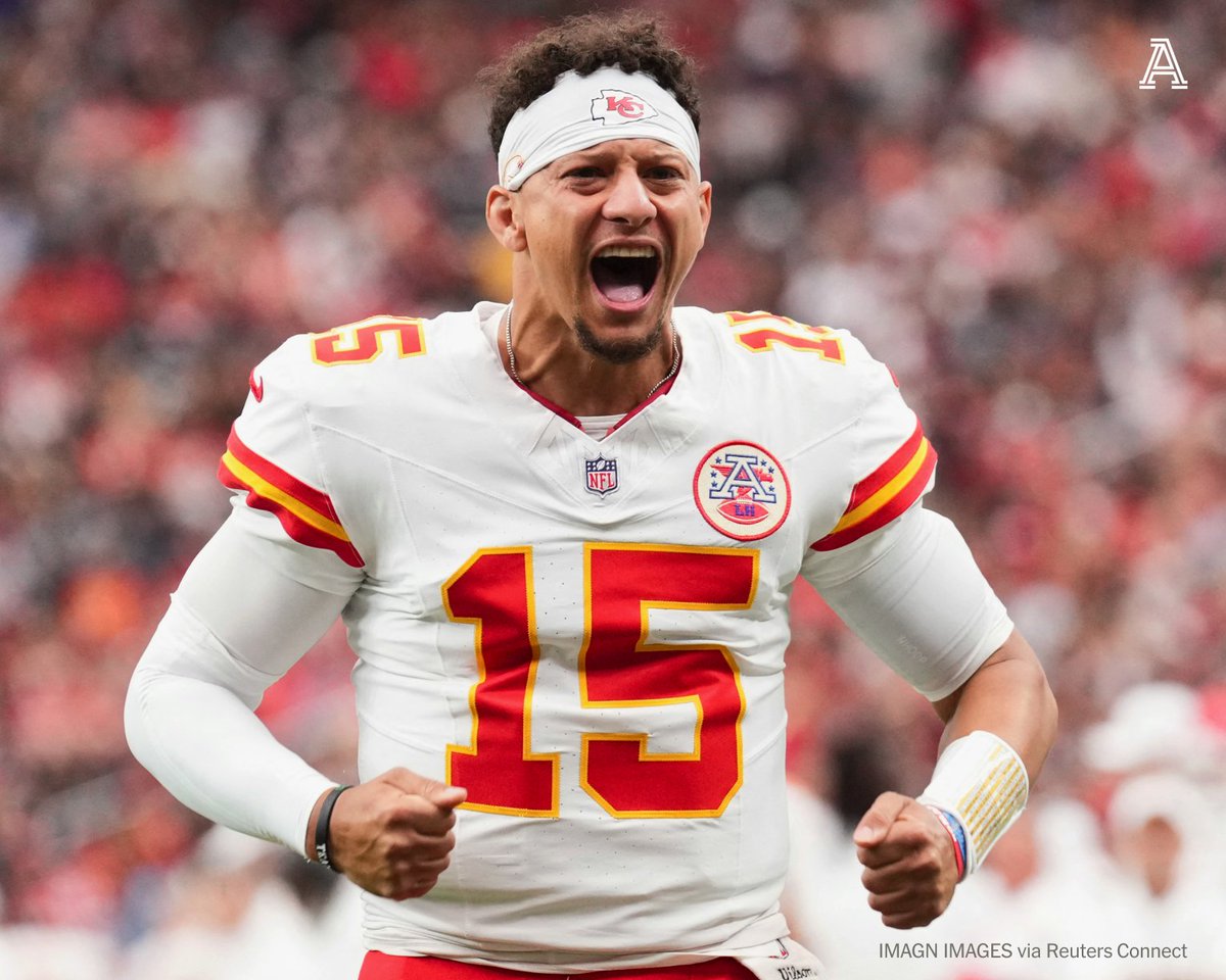 TheAthletic's tweet photo. The only remaining undefeated AFC team in 2026:

The Kansas City Chiefs. https://t.co/MQxFimWdpS